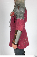  Photos Medieval Knight in mail armor 7 Historical Medieval Soldier red gambeson upper body 0003.jpg